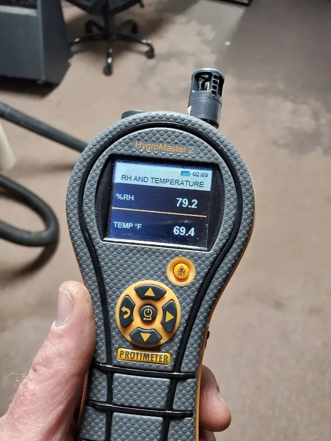 Moisture meter humidity assessment for Fire & Smoke Damage Restoration in Eatonton